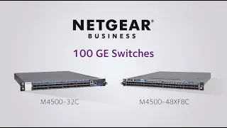 Netgear XSM4556-100EUS / M4500-48XF8C / 48x10G/25G SFP28 and 8x100G QSFP28 Managed Switch
