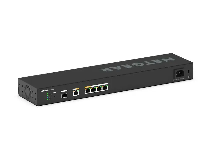 Netgear PR60X-100EUS   6PT 10G/MG PRO ROUTER (1x10G/MG RJ45 LAN/WAN, 1x2.5G/1G RJ45 WAN, 3x2.5G/1G RJ45 LAN, 1x10G/1G SFP+ LAN)